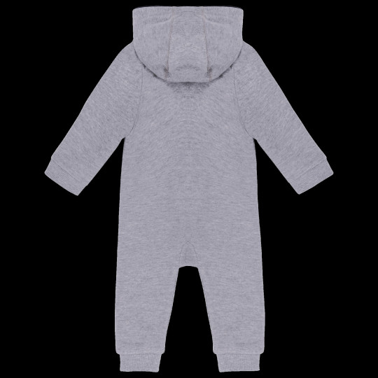 Grenouillère bébé personnalisable avec capuche – Textile d’entreprise pour cadeaux collaborateurs et clients