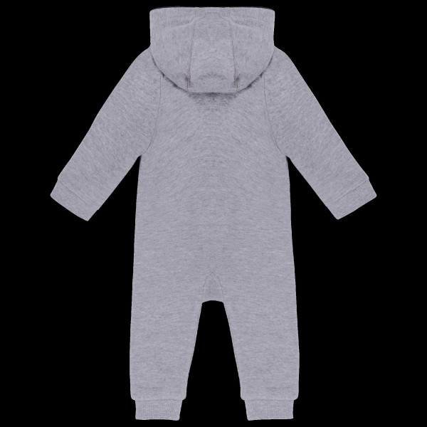 Grenouillère bébé personnalisable avec capuche – Textile d’entreprise pour cadeaux collaborateurs et clients