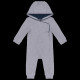 Grenouillère bébé personnalisable avec capuche – Textile d’entreprise pour cadeaux collaborateurs et clients