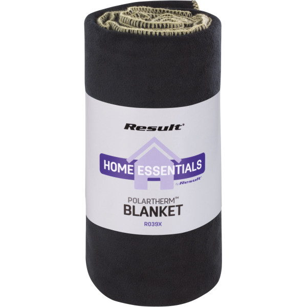 Couverture polaire personnalisable Polartherm™ avec manchon imprimé Result® pour cadeaux d’affaires et welcome packs – BCM Goodi