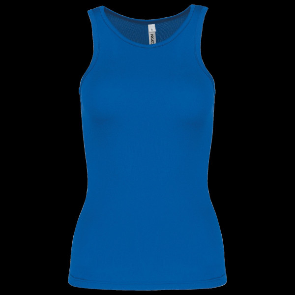 Débardeur de sport femme personnalisable – Textile publicitaire B2B pour événements et communication d’entreprise