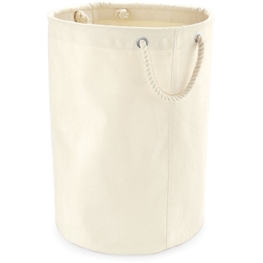 Panier de rangement en toile de coton personnalisable pour communication B2B – BCM Goodies