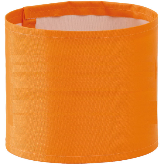 Brassard large personnalisable en polyester 300D avec fermeture Velcro – Conforme ISO EN20471 – Support de communication pour en