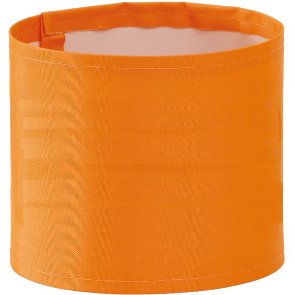 Brassard large personnalisable en polyester 300D avec fermeture Velcro – Conforme ISO EN20471 – Support de communication pour en