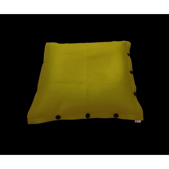 Pouf déhoussable petit modèle en mesh antifeu – Accessoire modulable pour espaces professionnels et événements – Fabrication fra