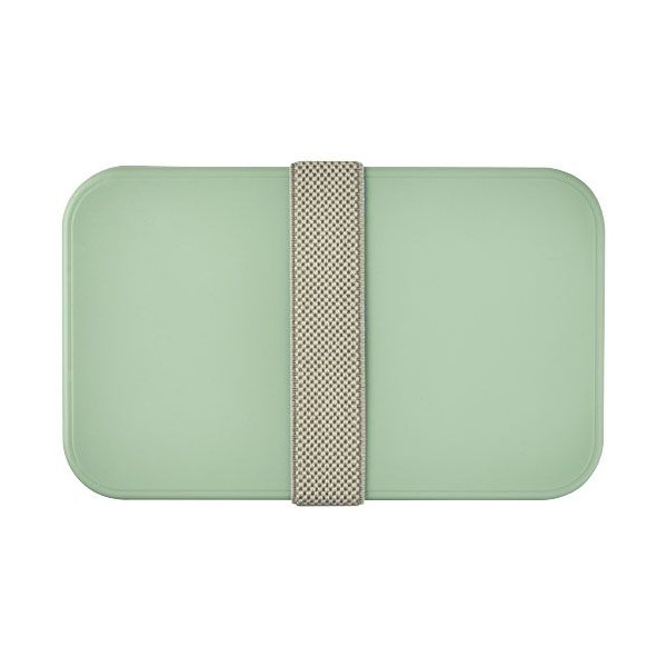 Boîte repas 700+700 ml MIYO Renew à deux blocs - Boîte déjeuner écologique personnalisable | BCM Goodies