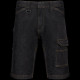 Bermuda denim multipoches homme personnalisable – Vêtement professionnel pratique pour entreprises