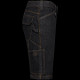 Bermuda denim multipoches homme personnalisable – Vêtement professionnel pratique pour entreprises