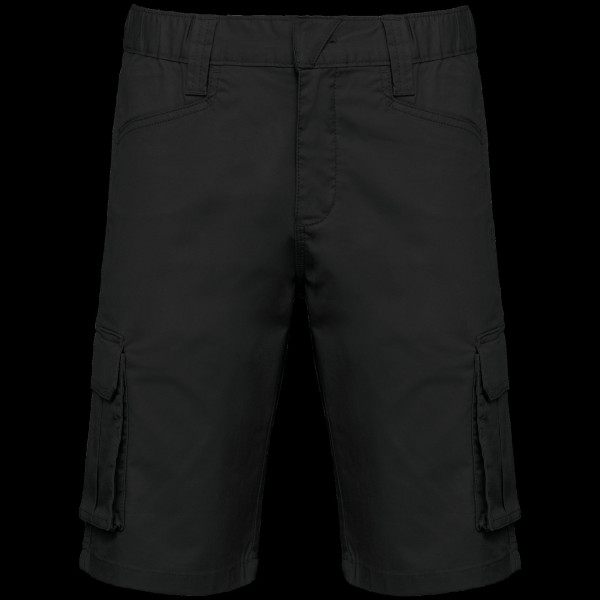 Bermuda multipoches écoresponsable homme personnalisable – Textile d’entreprise BCM Goodies