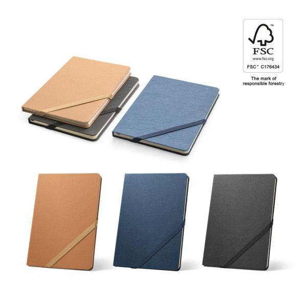 Carnet A5 à couverture rigide HUXLEY pour entreprises - BCM Goodies