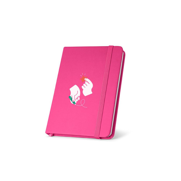 Le carnet de poche en PU à feuilles non-lignées MEYER est un objet publicitaire de qualité, idéal pour les entreprises en quête 