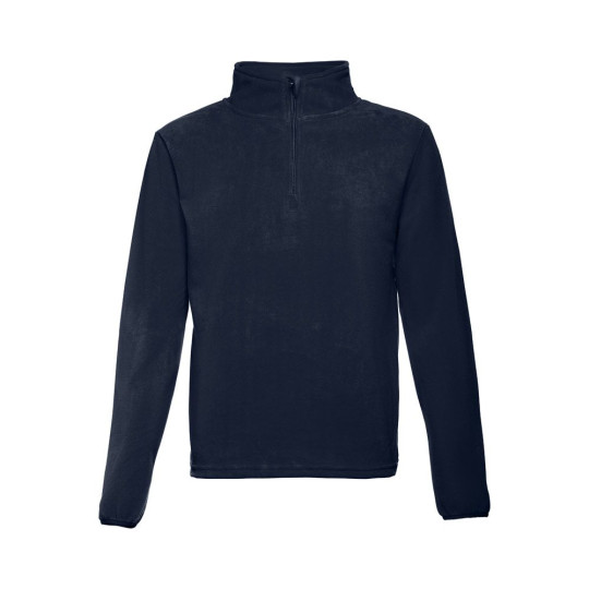 Pull polaire col zippé unisexe THC VIENNA - Personnalisable pour vos événements et cadeaux d'entreprise