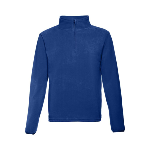 Pull polaire col zippé unisexe THC VIENNA - Personnalisable pour vos événements et cadeaux d'entreprise