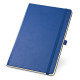 Bloc-notes A5 à feuilles lignées en couleur ivoire TWAIN - Personnalisation professionnelle pour vos événements d'entrepris