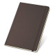 Bloc-notes A5 à feuilles lignées en couleur ivoire TWAIN - Personnalisation professionnelle pour vos événements d'entrepris