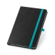 Bloc-notes A5 en PU avec pages lignées - Personnalisation logo et message - BCM Goodies
