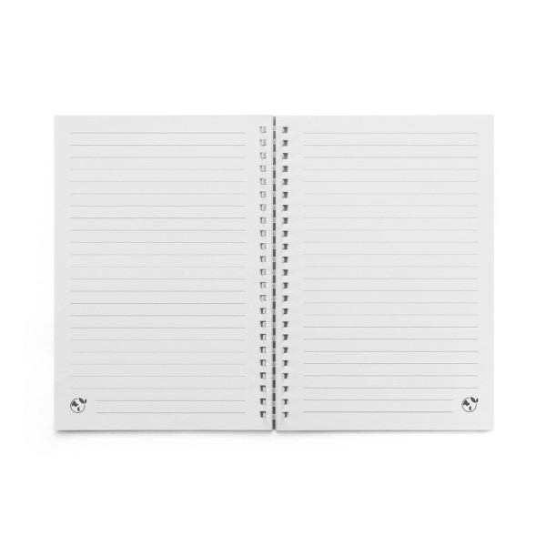 Bloc-notes A5 SCHILLER en papier recyclé pour entreprise | BCM Goodies