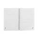 Bloc-notes A5 SCHILLER en papier recyclé pour entreprise | BCM Goodies