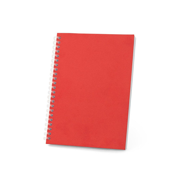 Bloc-notes A5 SCHILLER en papier recyclé pour entreprise | BCM Goodies