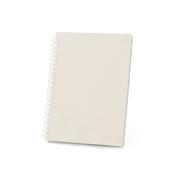 Bloc-notes A5 SCHILLER en papier recyclé pour entreprise | BCM Goodies