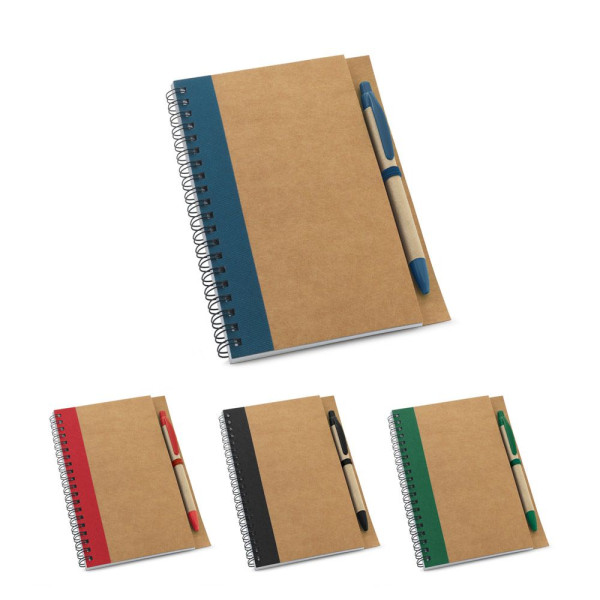 Bloc-notes B6 avec pages non lignées ASIMOV - Personnalisable pour entreprise