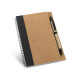 Bloc-notes B6 avec pages non lignées ASIMOV - Personnalisable pour entreprise