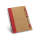 Bloc-notes B6 avec pages non lignées ASIMOV - Personnalisable pour entreprise