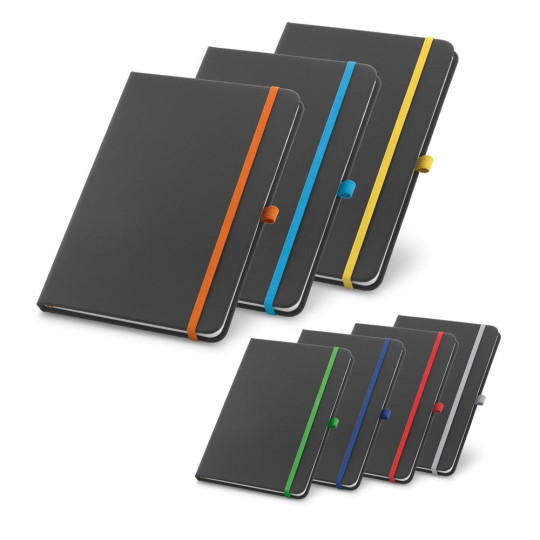 Bloc-notes A5 en PU avec pages lignées CORBIN | BCM Goodies