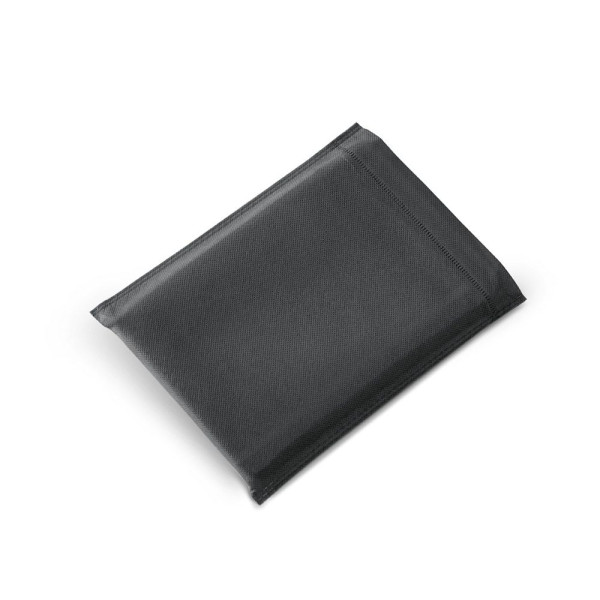 Bloc-notes A5 en PU avec pages lignées MORIAH - Produit personnalisable pour entreprises