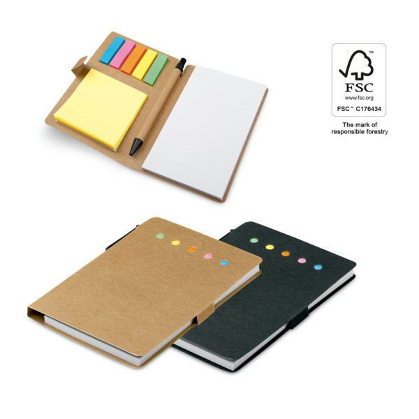 Carnet de notes adhésif COOPER pour entreprise - BCM Goodies