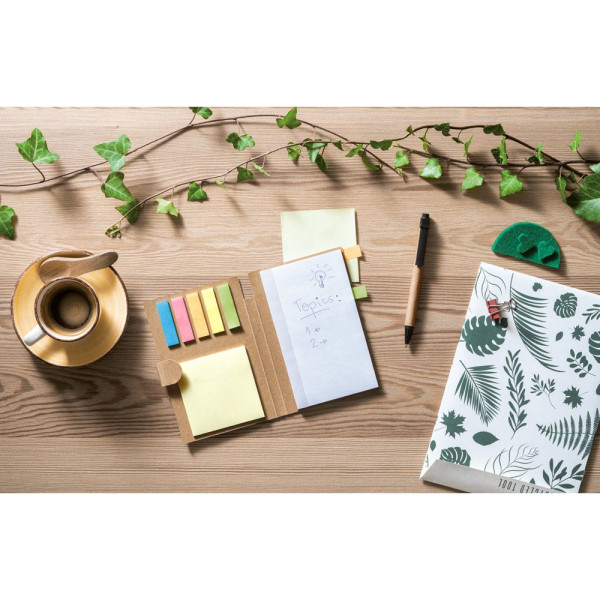 Carnet de notes adhésif COOPER pour entreprise - BCM Goodies