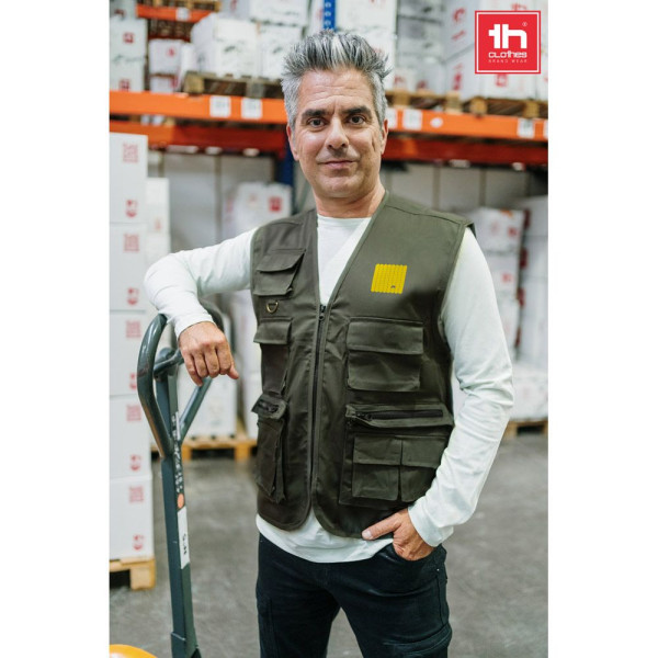 Gilet THC PIXEL en polyester et coton - BCM Goodies