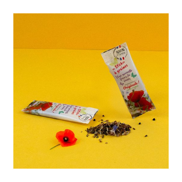 Stick à graines personnalisable – Goodies publicitaire écologique pour entreprises | BCM Goodies