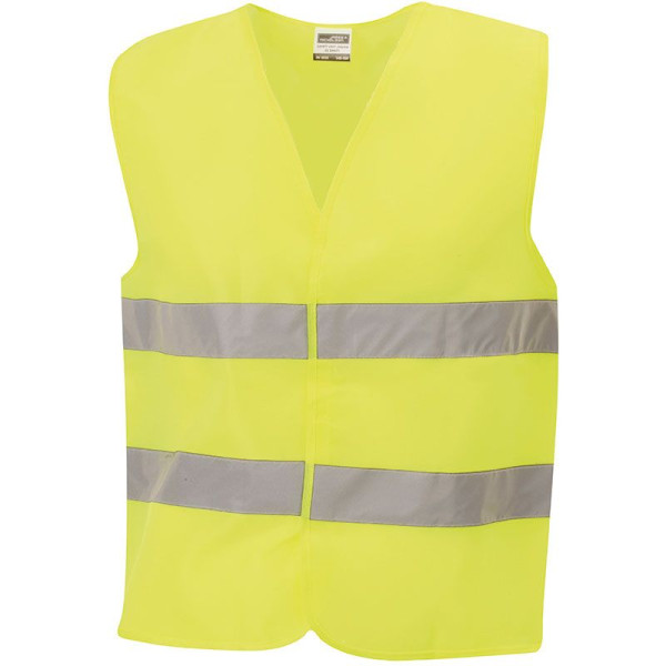 Gilet de sécurité unisexe certifié EN ISO 20471 avec bandes réfléchissantes - BCM Goodies