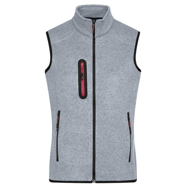 Gilet polaire tricot Femme Daiber - Pratique et élégant pour entreprises