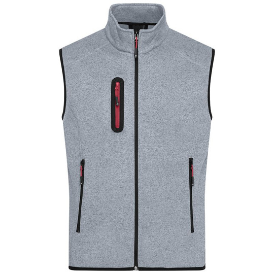 Gilet polaire tricot Homme Daiber - Personnalisable pour cadeaux d'entreprise | BCM Goodies