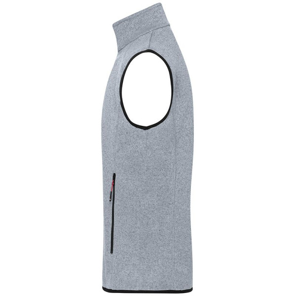 Gilet polaire tricot Homme Daiber - Personnalisable pour cadeaux d'entreprise | BCM Goodies