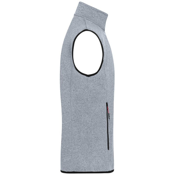 Gilet polaire tricot Homme Daiber - Personnalisable pour cadeaux d'entreprise | BCM Goodies