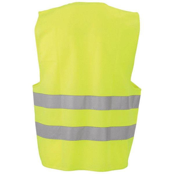 Gilet de sécurité enfant personnalisable en polyester - Normes de sécurité strictes - BCM Goodies
