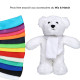 Peluche ours MBW personnalisable pour événements et cadeaux clients - BCM Goodies