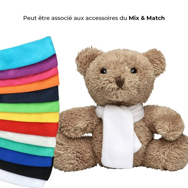 Peluche Ours MBW personnalisable pour événements d'entreprise - BCM Goodies