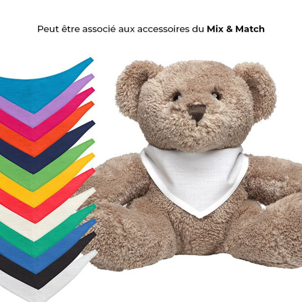Peluche Ours MBW personnalisable pour entreprises - BCM Goodies
