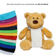 Peluche Ours MBW personnalisable pour entreprise - BCM Goodies