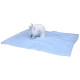 Peluche cygne MBW de 32 cm personnalisable pour entreprise | BCM Goodies