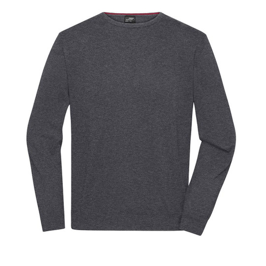 Pull homme Daiber en coton peigné de qualité pour entreprise - Personnalisable avec logo