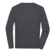 Pull homme Daiber en coton peigné de qualité pour entreprise - Personnalisable avec logo
