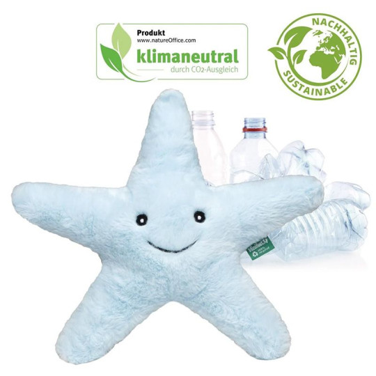 Peluche étoile de mer RPET personnalisable pour entreprise - BCM Goodies