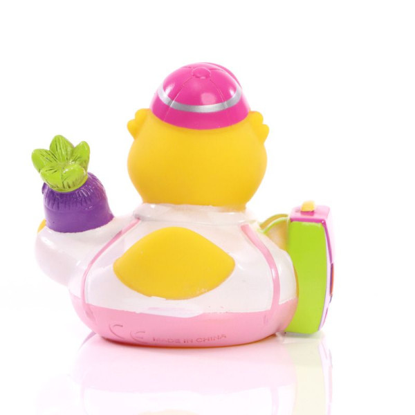 Canard enfant MBW modèle écolière - Jouet enfant PVC sans phtalates - Fiche produit