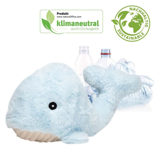 Peluche baleine RPET MBW