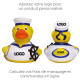 Canard voyage MBW en PVC pour goodies personnalisables - BCM Goodies